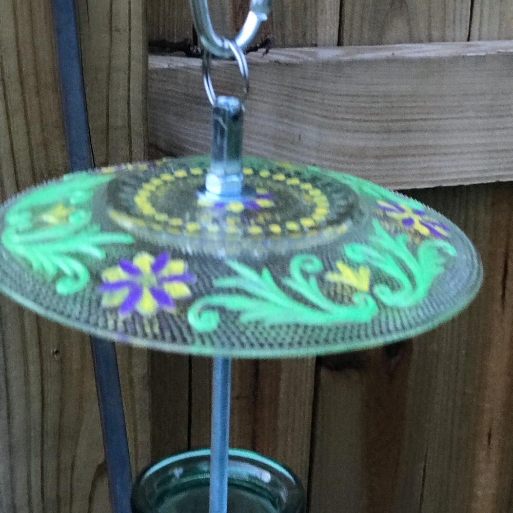 Bird Feeder vintage glassware - Picture 4 of 4